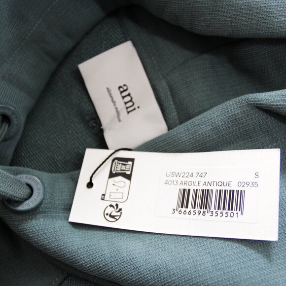 BNWT AW24 AMI ARGILE ANTIQUE HOODIE S & M - Picture 12 of 14